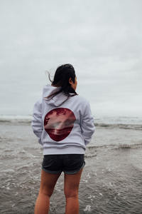 Hoodie All: Womens Hoodie - White