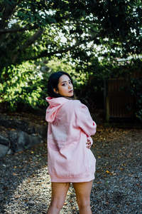 Womens Hoodie - Pink