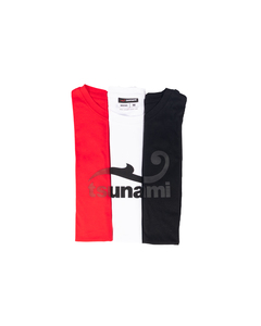 Mens 3-Pack Cotton T-Shirts - TSUNAMI SPORT