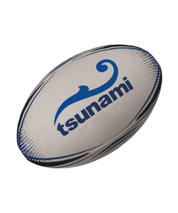 Products: Rugby Ball - White (HK sales only) - TSUNAMI SPORT
