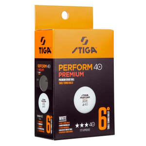 All: Sitga Perform Premium 3 Star Balls 6 Pack