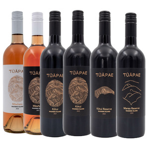 Products: Mixed selection half case (6 bottles) Tūāpae