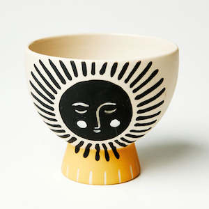 Pocket Planter Smiling Sun Natural