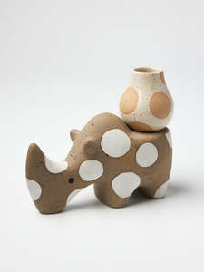 Oliver the Rhino Planter