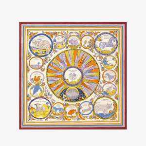 Inoui Editions - Chance Inoui square scarf in Autumn