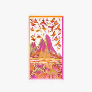 Inoui Editions: Cotton Beach Towel - Rio in Pink