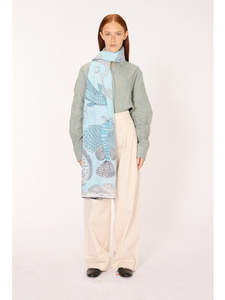 Inoui Editions: Scarf/Sarong - Poseidon in Turquoise