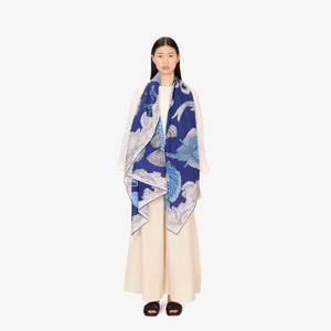 Inoui Editions: Scarf/Sarong - Poseidon in Blue