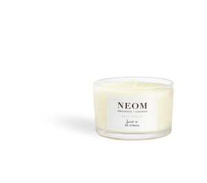 Neom Wellbeing: Real Luxury Scented Candle- Travel