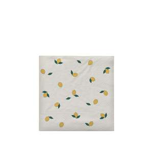 Homeware: Paper Napkin - Lemon
