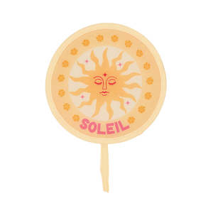 Annabel Trends: Twist Fan - Soleil