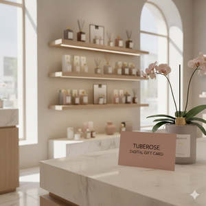 Giftwrapping: Tuberose Gift Card