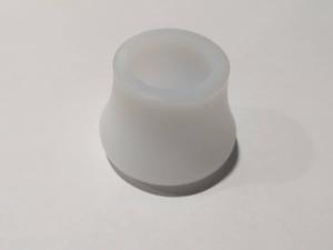 25mm Glide Feet White - PAIR Tubular Equipment