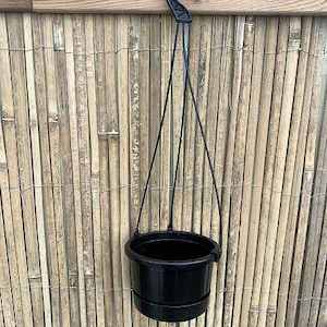 Accessories: 14.5cm 900ml Round Black Hanging Pot