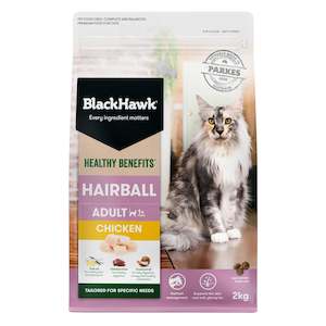Black Hawk Healthy Benefits Cat Hairball Chicken 2kg