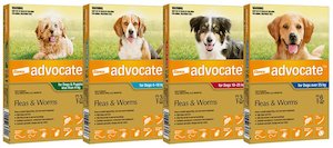 Advocate Topical Flea and Worm Treatment for Dogs