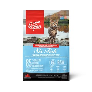Allergy Food: Orijen Six Fish Cat