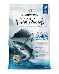 Addiction Wild Islands Pacific Catch, High Protein, Salmon, Mackerel & Hoki-Firs&hellip;