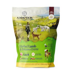 Addiction Herbed Lamb & Potatoes, Compete & Balanced, Limited Ingredients Raw Al&hellip;