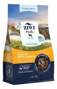 Ziwi: Ziwi Peak Steam & Dried Chicken with Orchard Fruits for Dogs