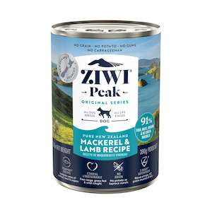 Ziwi: Ziwi Peak Mackeral & Lamb Can for Dogs