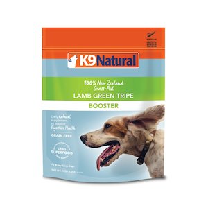K9 Natural: K9 Natural Grain-Free Freeze-Dried Dog Food Supplement Booster, Lamb Green Tripe