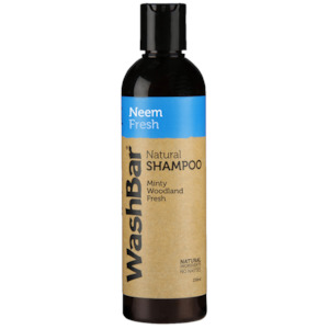 WashBar - Natural Shampoo 250ml - Neem Fresh
