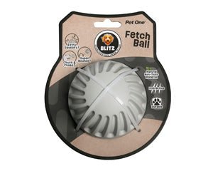 Blitz Rubber Fetch Ball for Dogs