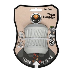 Toys: Blitz Rubber Treat Tumbler for Dogs