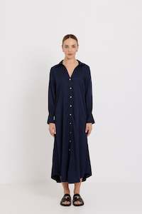 Geri Dress | Navy Blue