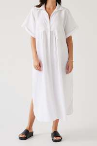 Rally Dress | White