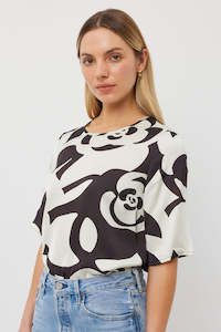 Serene Top | Mono Flower