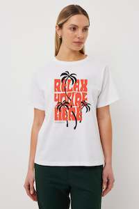 Sample Sale: Band Tee | White Relax