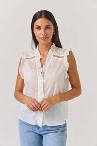 Mia Top | Soft White