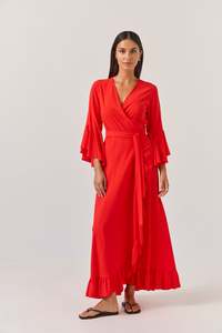 Alice Dress | Tomato