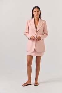 Bottoms 1: Goldie Mini Skirt | Petal Pink