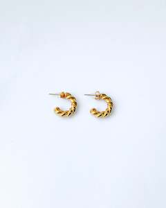 Rope Hoops Small | Gold