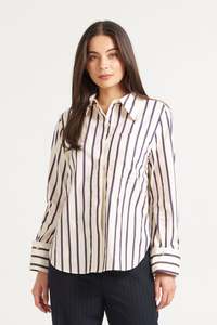 Reed Shirt | Denim Stripe