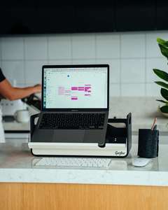 Frontpage: Gustav Original Black - Desk Organizer and Laptop Stand