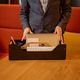 Gustav Dot XL Black - Oak Aluminium Desk Organizer Limited Edition