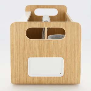 Frontpage: Business Card Holder Aluminium White