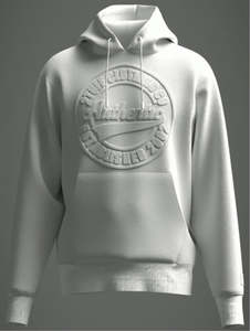 Authentic Hoodie. -  Pure White