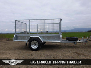 8x5 Braked Heavy Duty tufftrailers