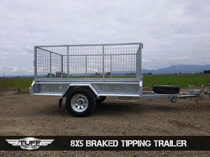 Products: 8x5 Braked Heavy Duty tufftrailers