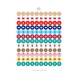 Stickers: Samoan Icons