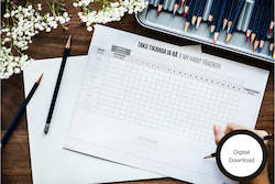 Free Resources: Koha: 21 Day Habit Tracker