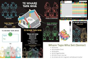 Tamariki Rauemi: Children's Activity Set: Whare Tapa Whā Activity (Senior)