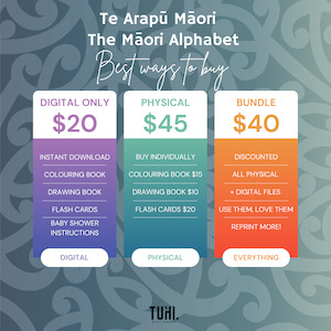 Baby's First Arapū Māori Activity Set - BUNDLE