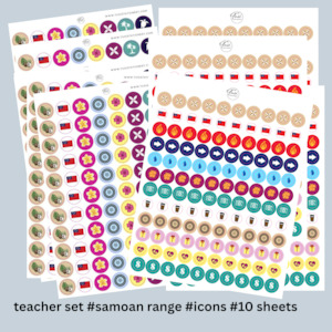 Stickers: Teacher Set (Samoan)