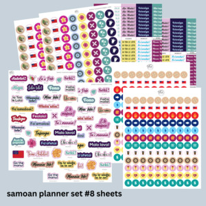 Stickers: Samoan Lite Set